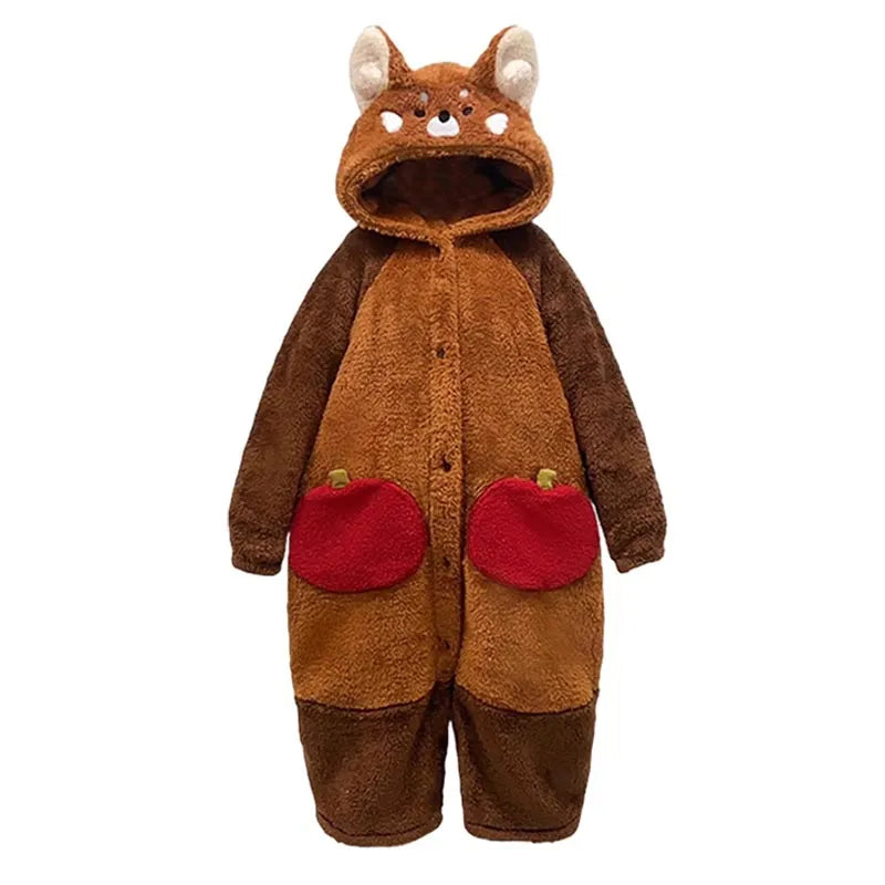Eira | Kawaii Red Panda Pyjamas för mysiga stunder