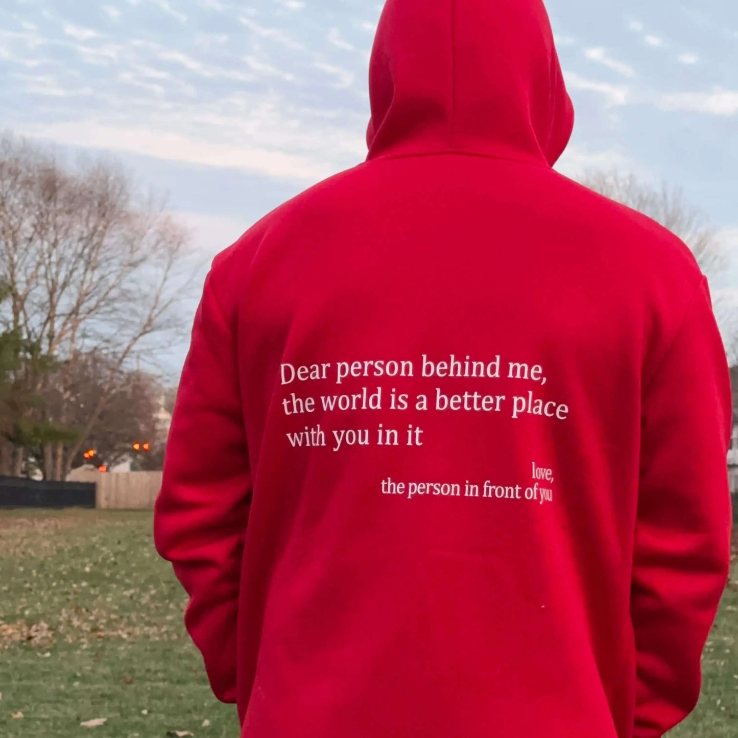 Lars | Inspirerande Unisex Hoodie med Positivt Budskap