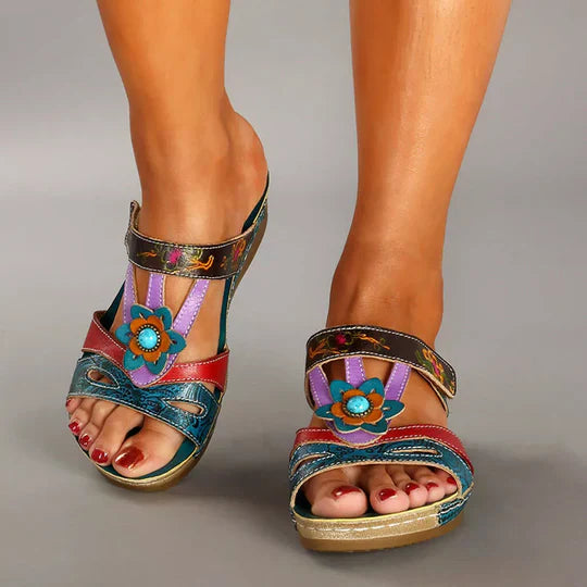 Bernadine - Sandaler med bohemiskt mode