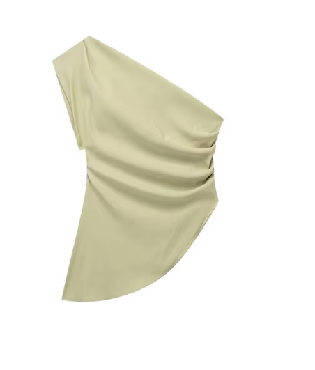 Ella Mae - Asymmetrisk T-shirt Nytt dammode