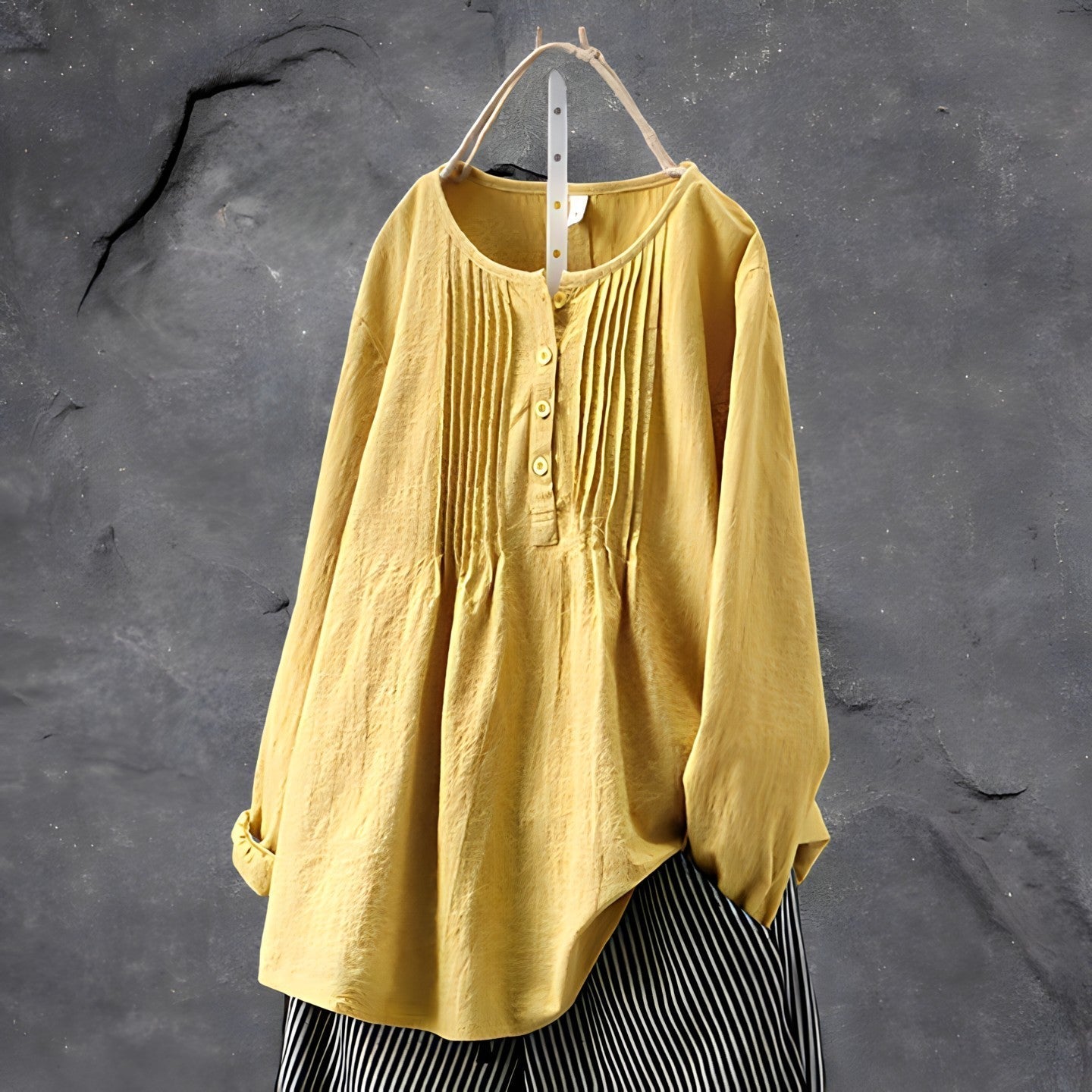 Céline | Casual Blus Med Elegant Passform För Vardagsstil