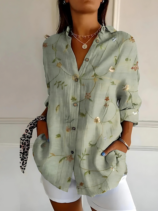 Ivy | Elegant Blommig Blus