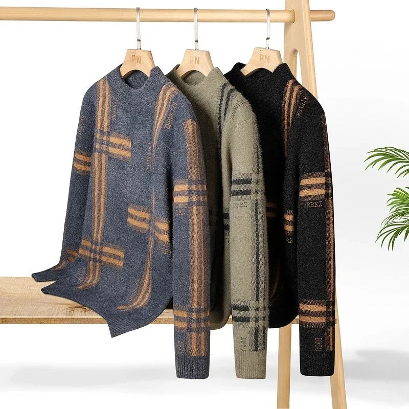 Carl | Stilren Halv Högkrage Tröja för Komfort och Värme