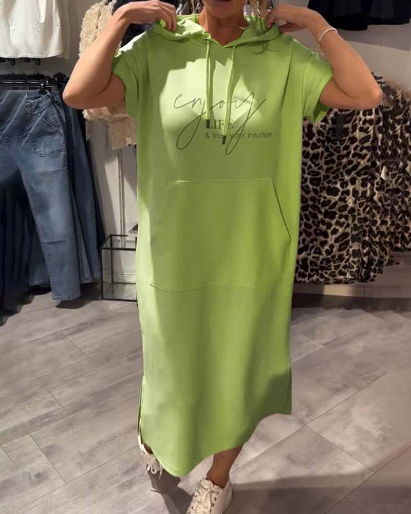 Renée | Mysig Och Avslappnad Hoodieklänning För Alla Tillfällen