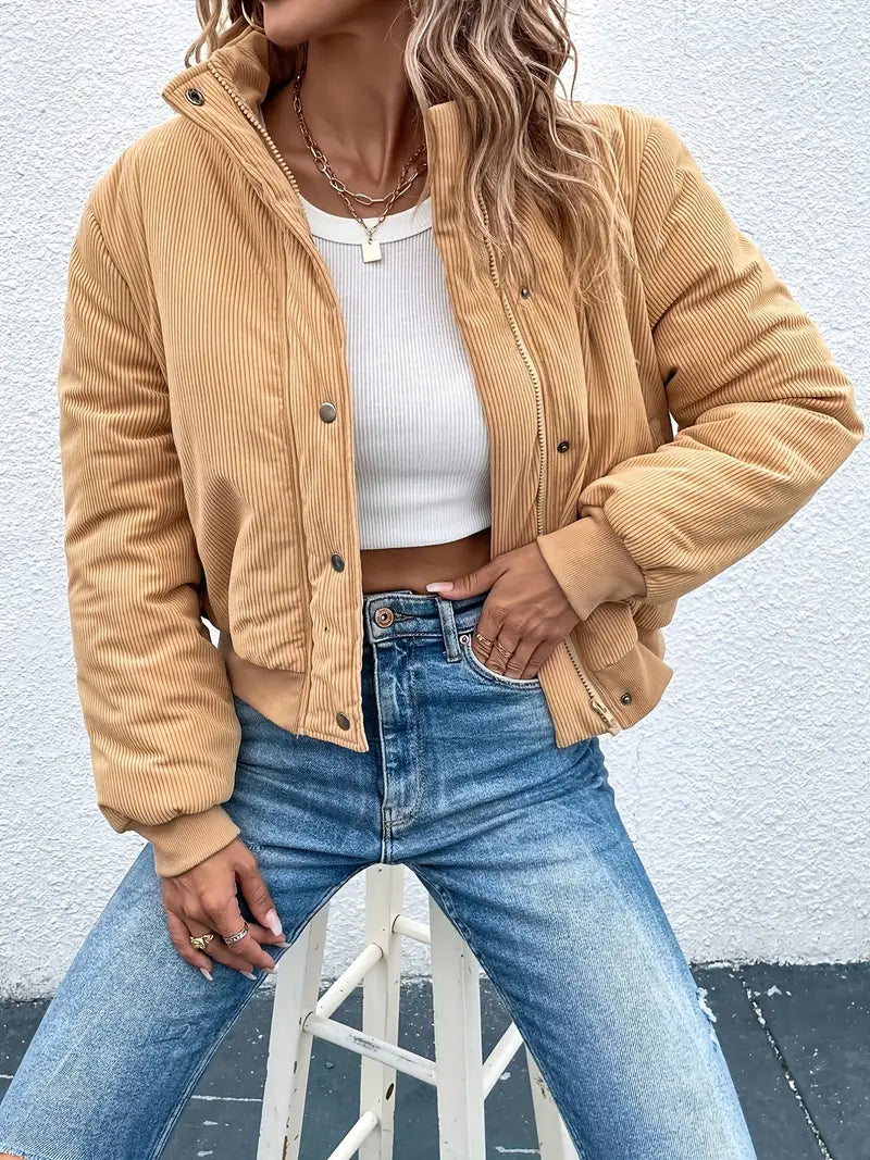 Aksel | Vardaglig varm jacka med långa ärmar