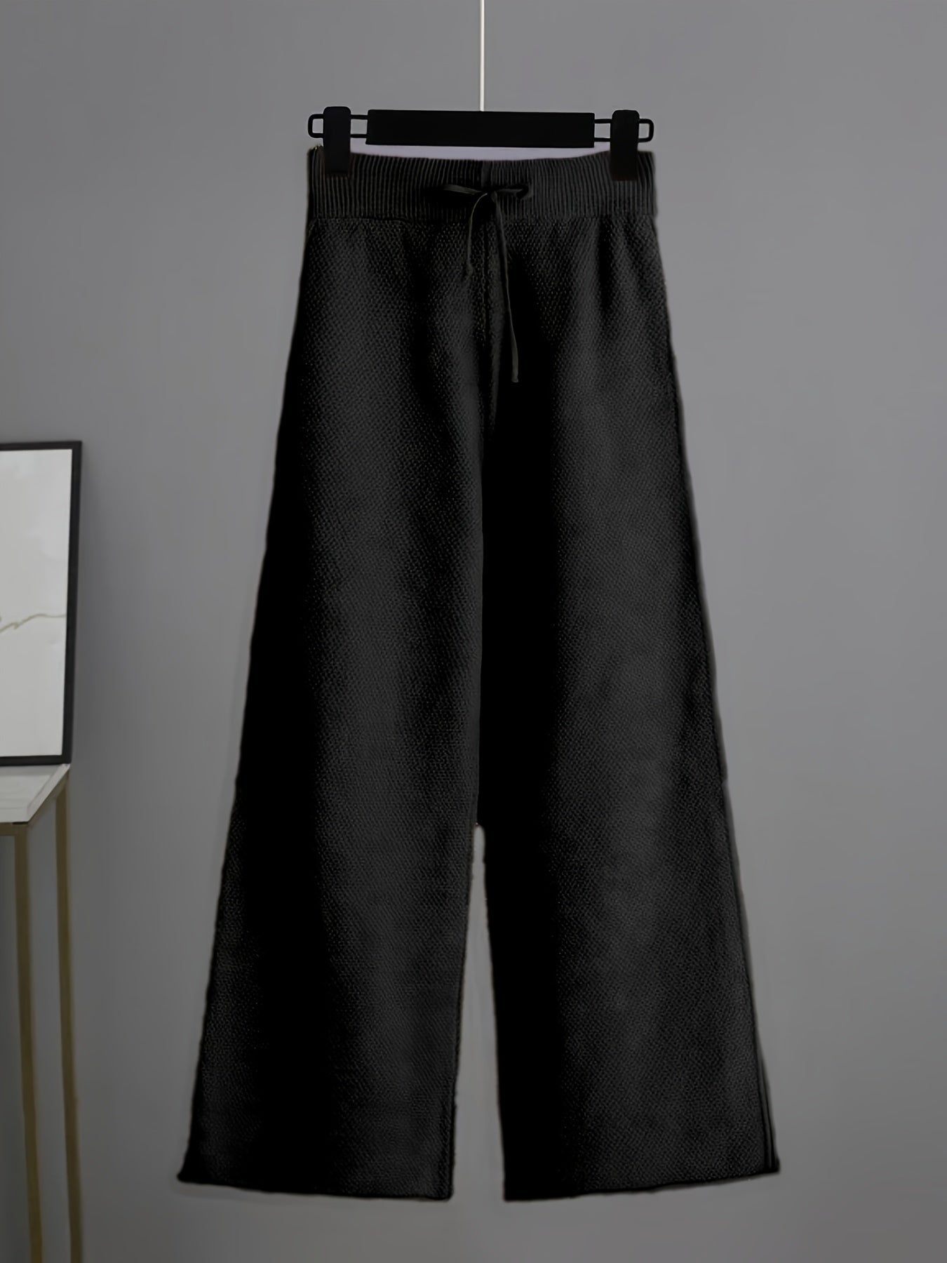 Chelsea | Bekvämt Stickat Tröja- och Byxset Med Dragsko