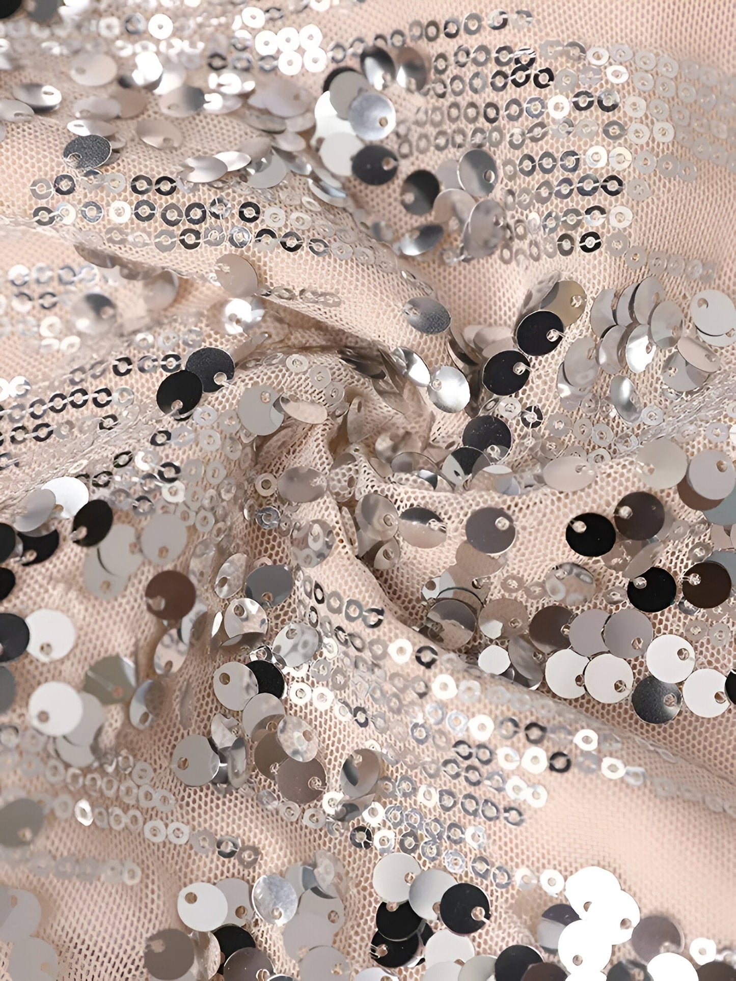 Edelgard | Glittrande paljettblazer med dragkedja