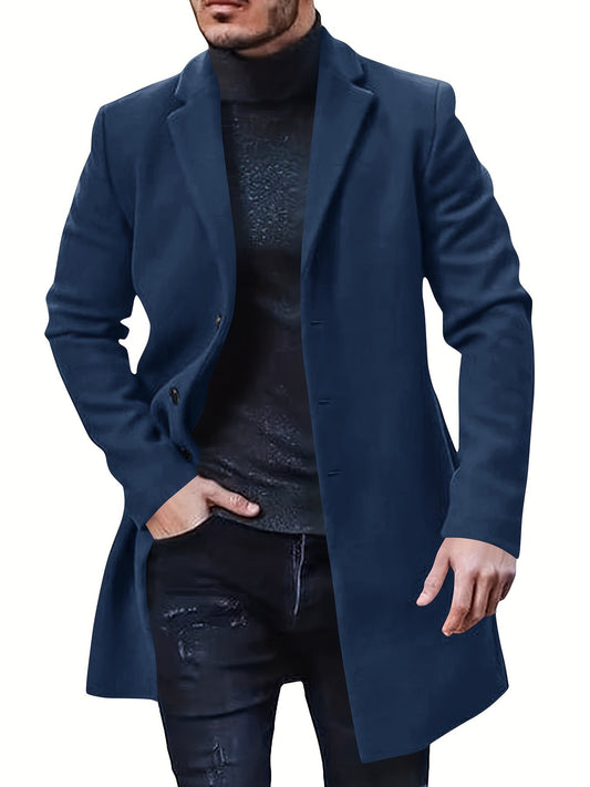 Claude | Varm Trench Overcoat Med Retro Stil