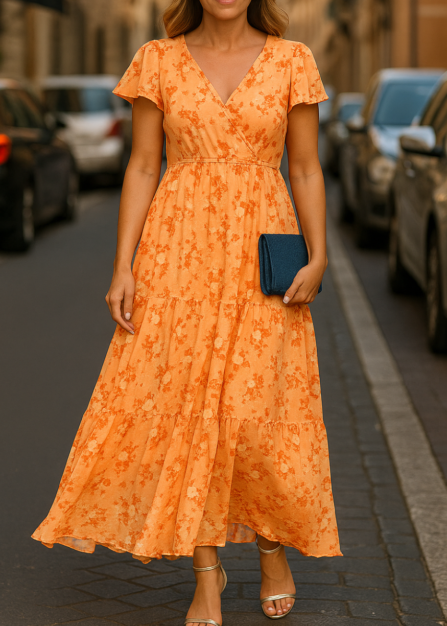 Liv | Elegant Sommarklänning Med Avslappnad Passform