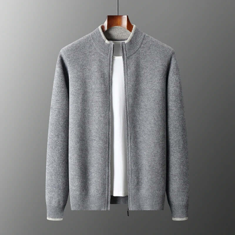 Bertil | Premium Kasmir Zip-Up Jacka