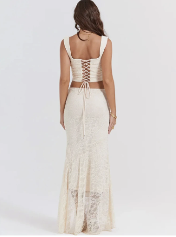 Lea - Suninheart Elegant 2-delad klänning för kvinno