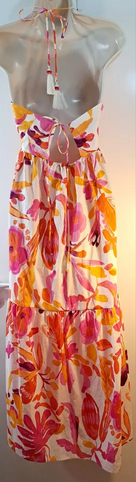 Carla - Kar & Otza Sommarsexig långklännin