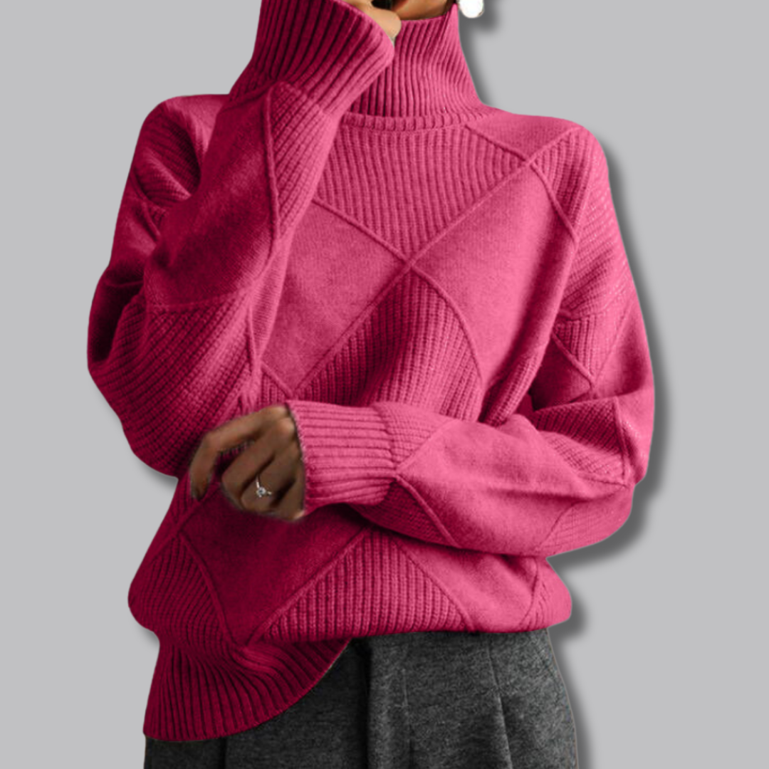 Olivia™ | Varm och lyxig polotröja