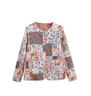 Pearl - Jackor Ladies Casual Print Långärmad