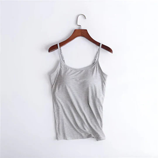 Lillian - Elegant topp med integrerad beh