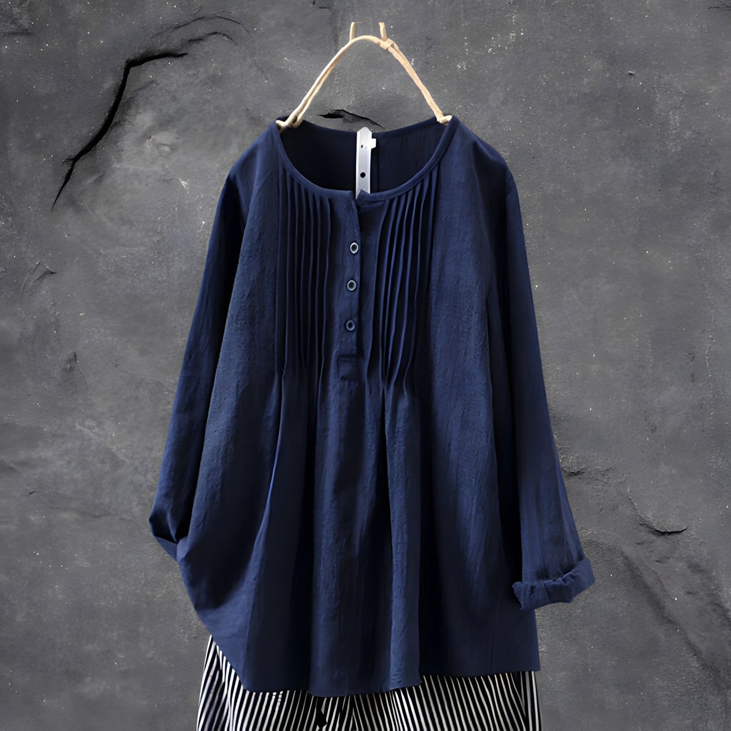 Céline | Casual Blus Med Elegant Passform För Vardagsstil