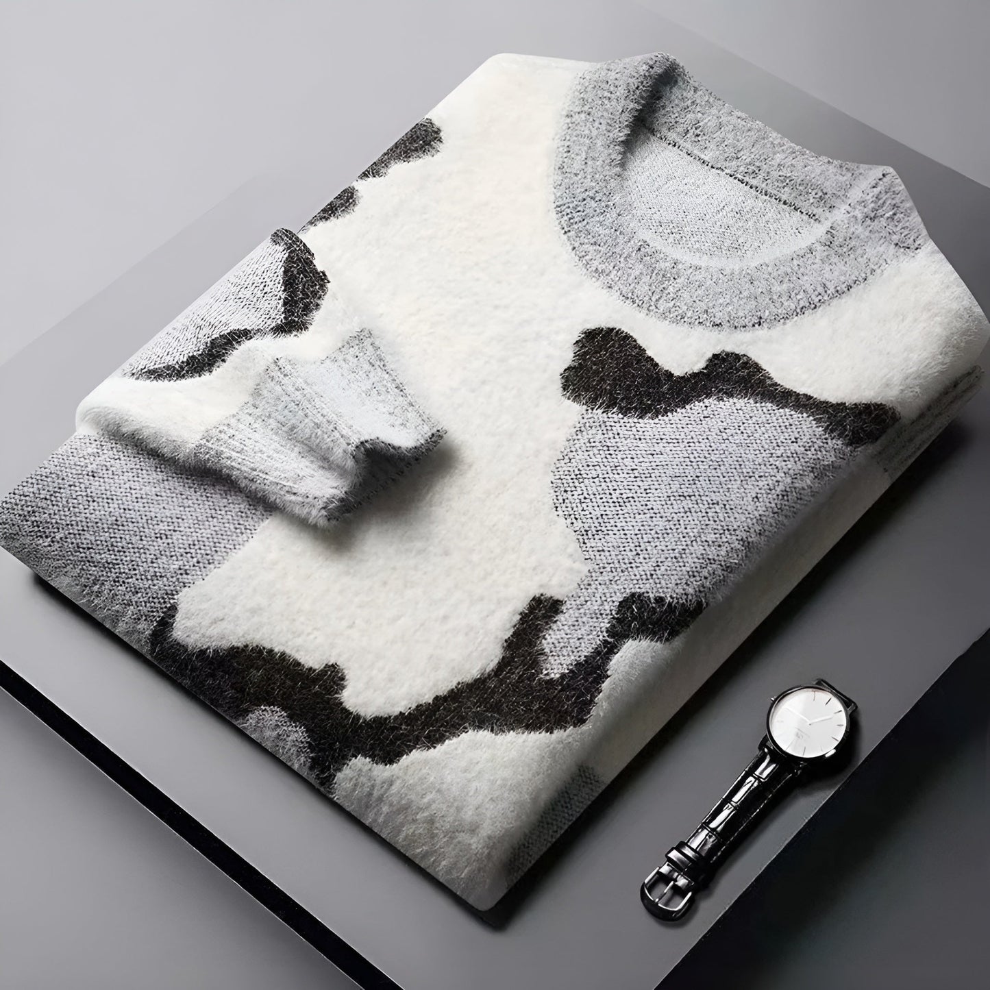 Allan | Tidlös Camo Tröja för Modern Look