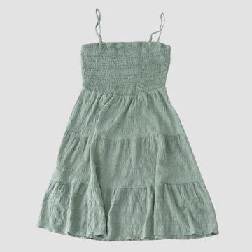 Trisha - Avslappnad miniklänning för stranden