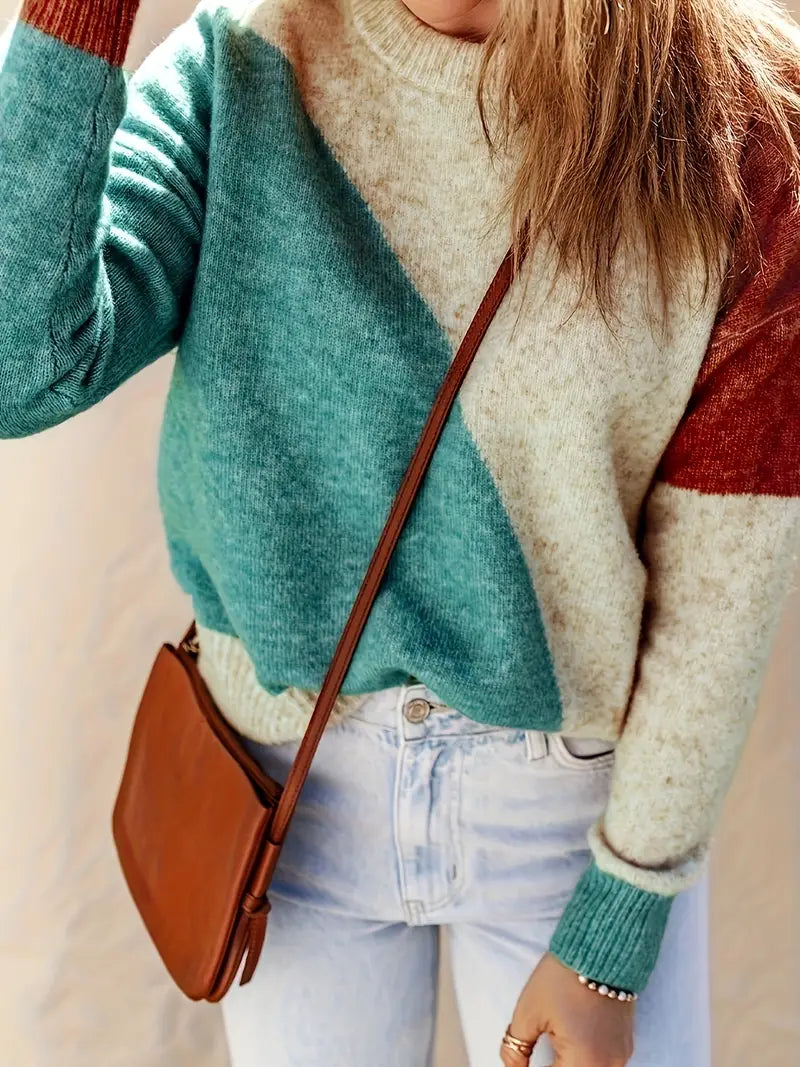 Vale | Färgblockad tröja