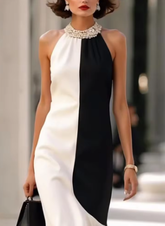 Marry - Modigirl damkläder lång klänning