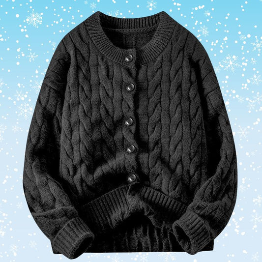 Leon | Stilren Långärmad Knäppt Tröja för Alla Tillfällen