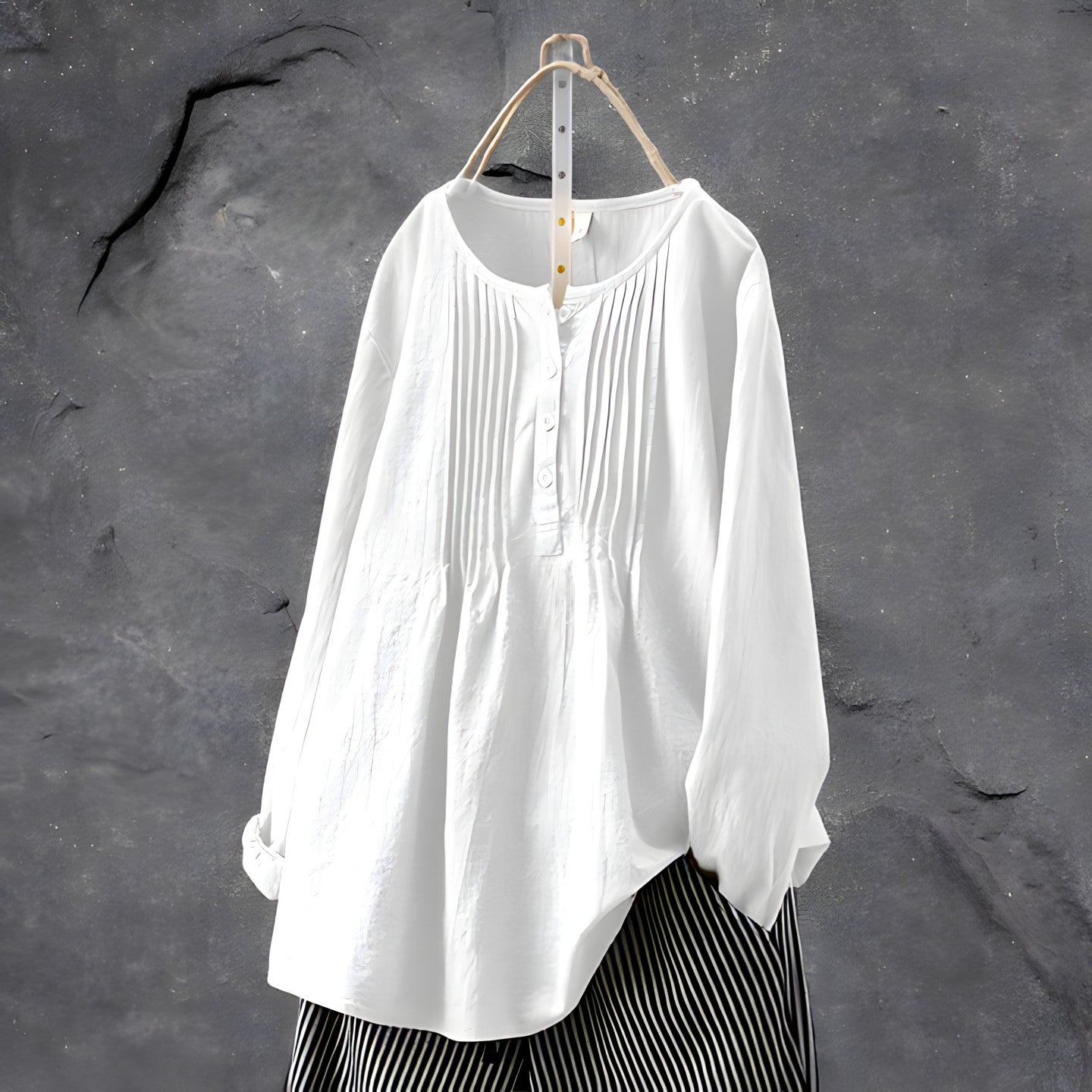 Céline | Casual Blus Med Elegant Passform För Vardagsstil