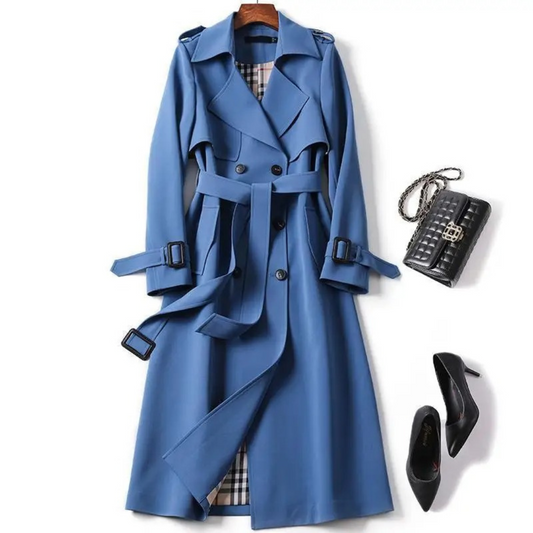 Julia | Elegant Trenchcoat med Bälte för Kvinnor