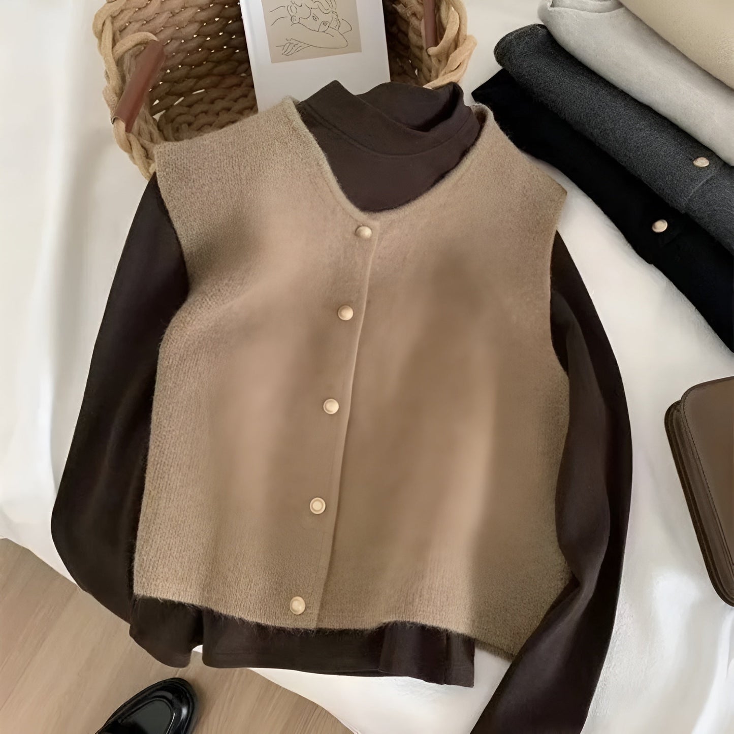 Carin | Trendig Cardigan för Kvinnor