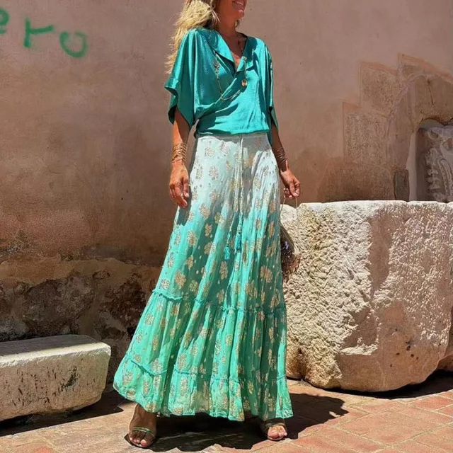 Jolina - Kjol med gradient casual
