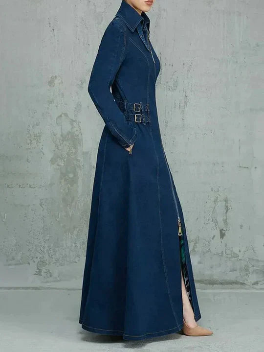 Selin - Denim Maxi Mekko