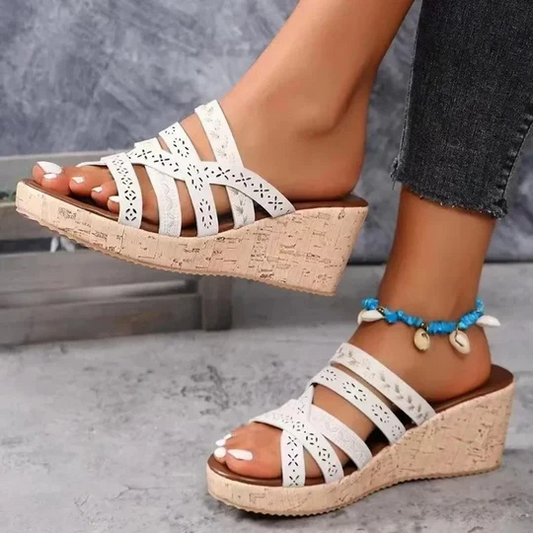 Helena - Sandaler i vintagesti