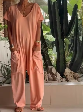 Xenia - Streetwear Mode Nya Lösa Jumpsuits