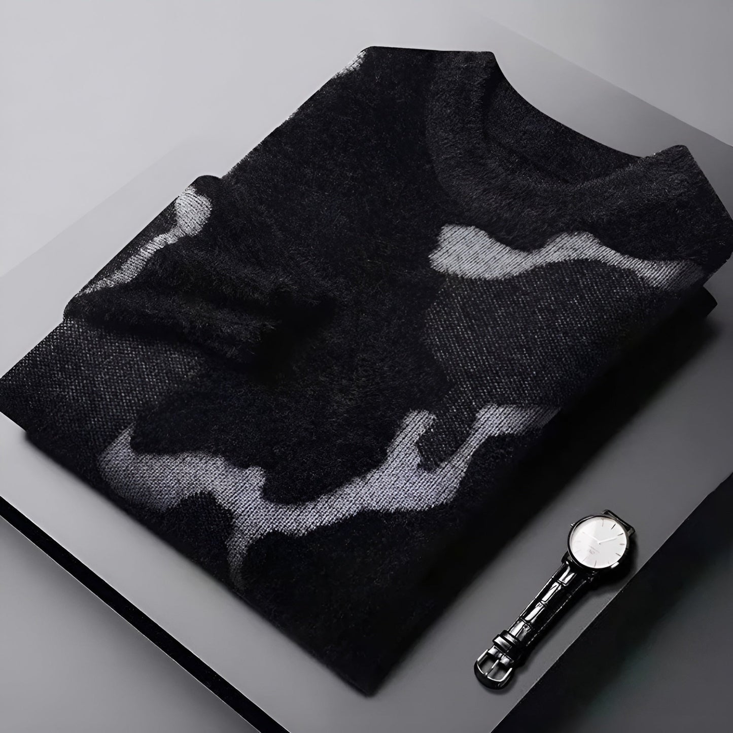 Allan | Tidlös Camo Tröja för Modern Look