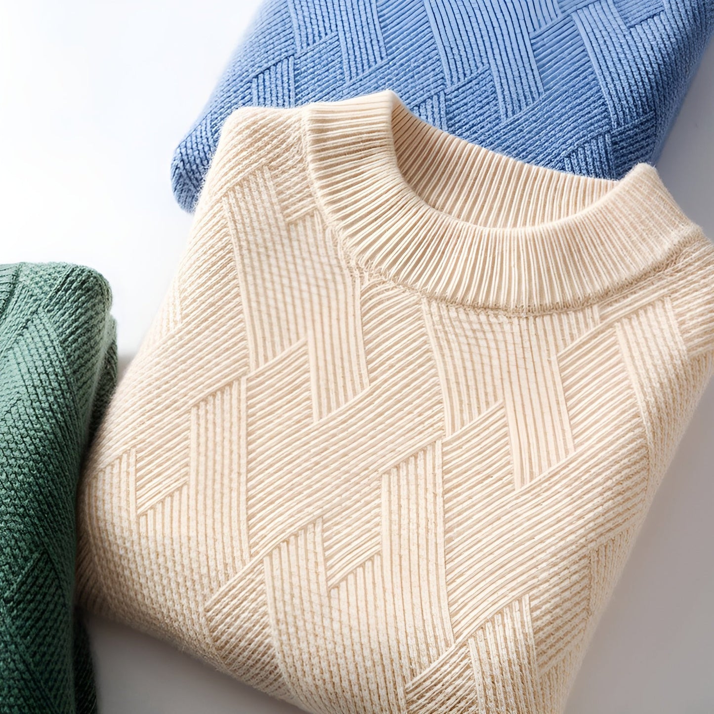 Helmer | Lyxig Herrtröja – Elegant Komfort och Stil