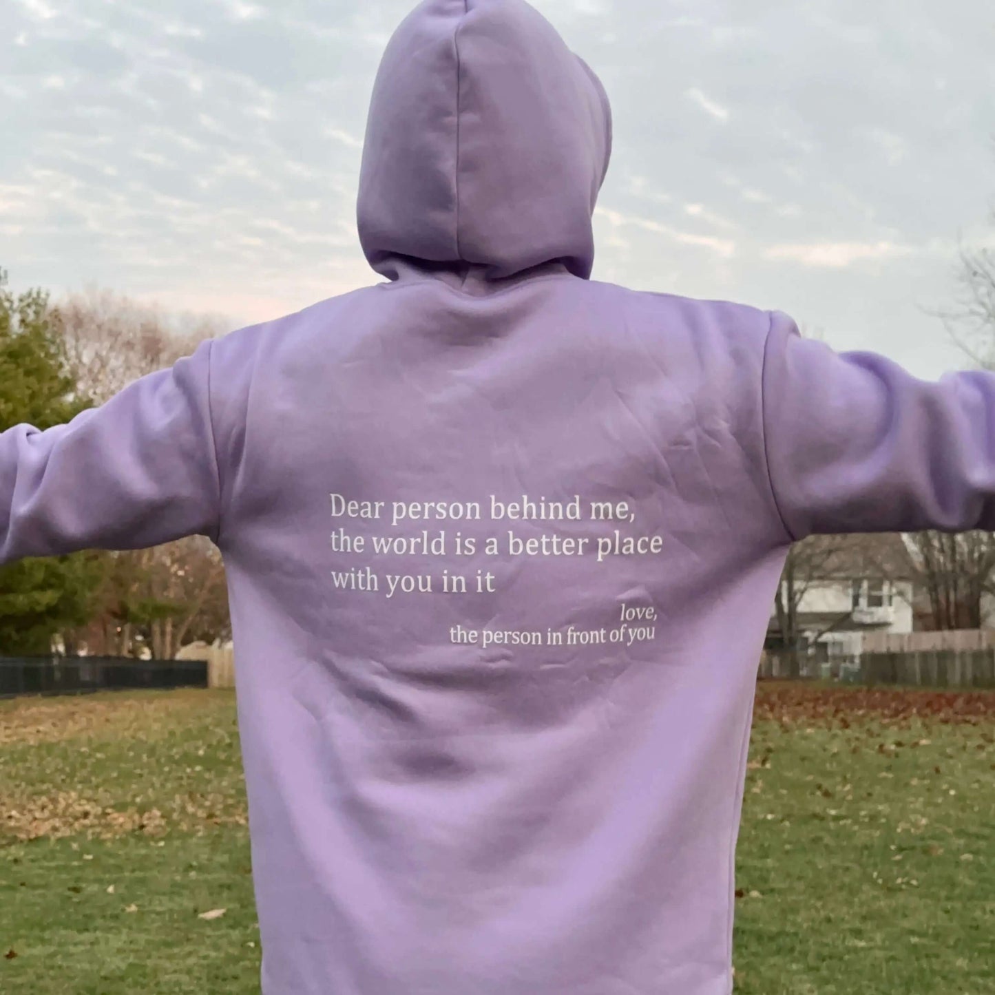 Lars | Inspirerande Unisex Hoodie med Positivt Budskap