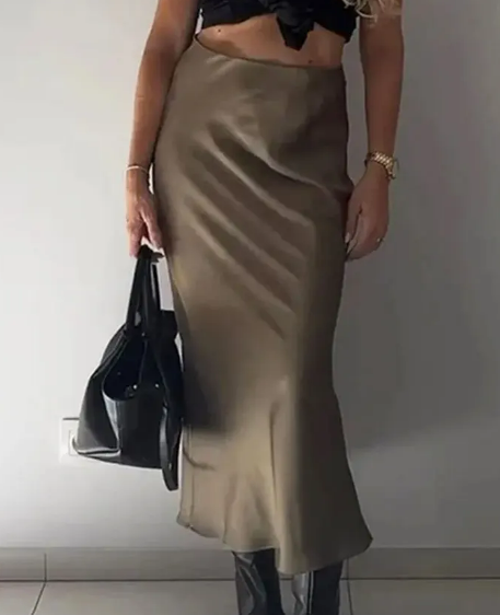 Daphne - Trafza Casual lång kjol för kvinno