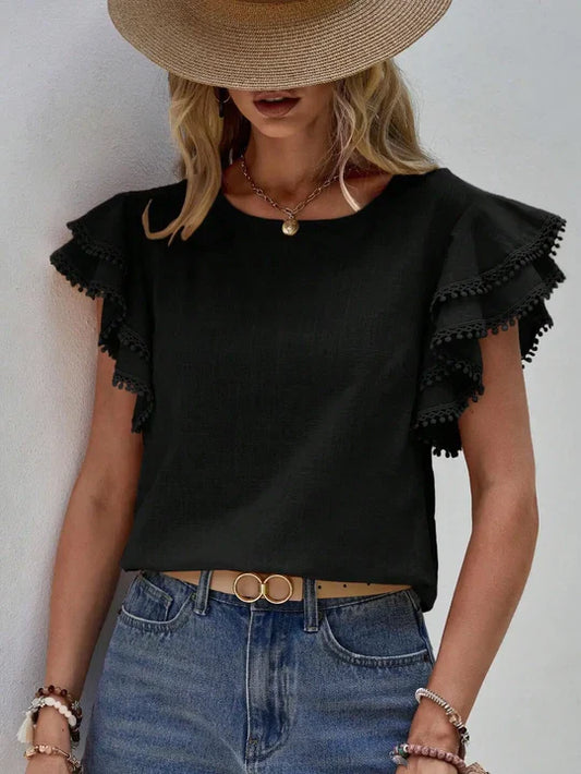 Amanda - Elegant blus för damer