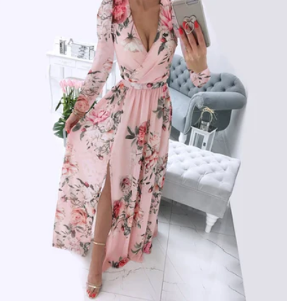 Catherine - Långärmad klänning