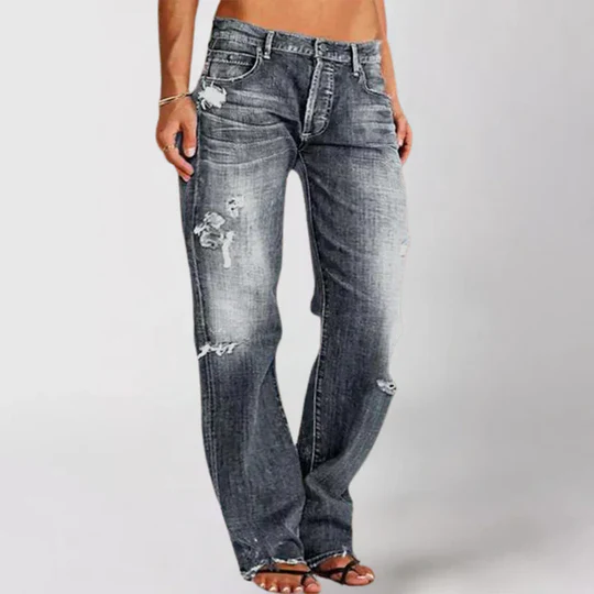 Diana - Lösa jeans med vid passform för kvinnor
