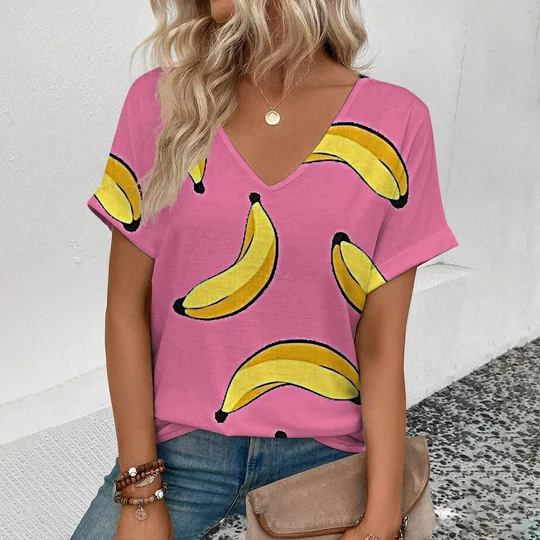 Annabel - T-shirt med frukttryck och mod