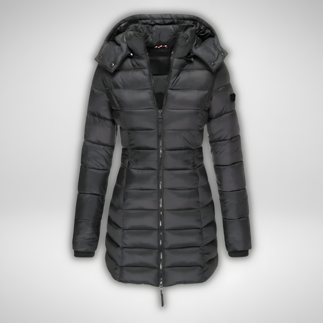 Elise | Elegant vinterjacka med praktiska fickor
