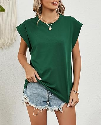 Audrey - Avslappnad kortärmad top