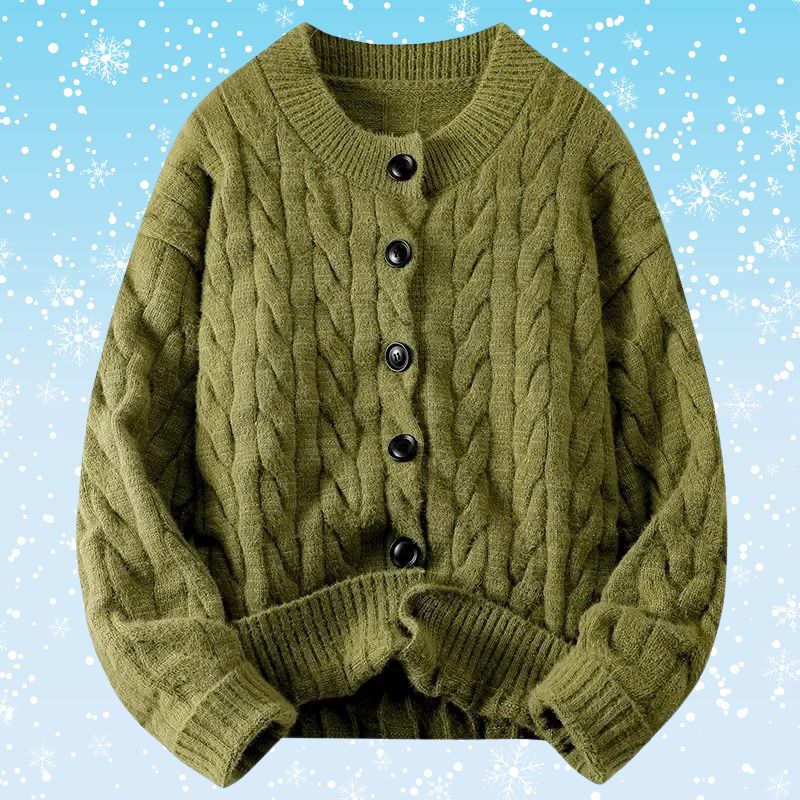 Leon | Stilren Långärmad Knäppt Tröja för Alla Tillfällen