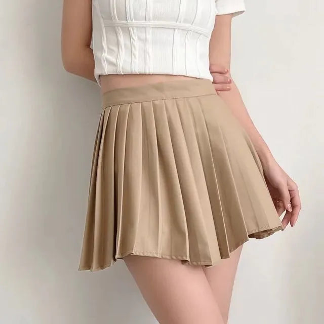 Grace-Zoki Sexiga plisserade kjolar för kvinno