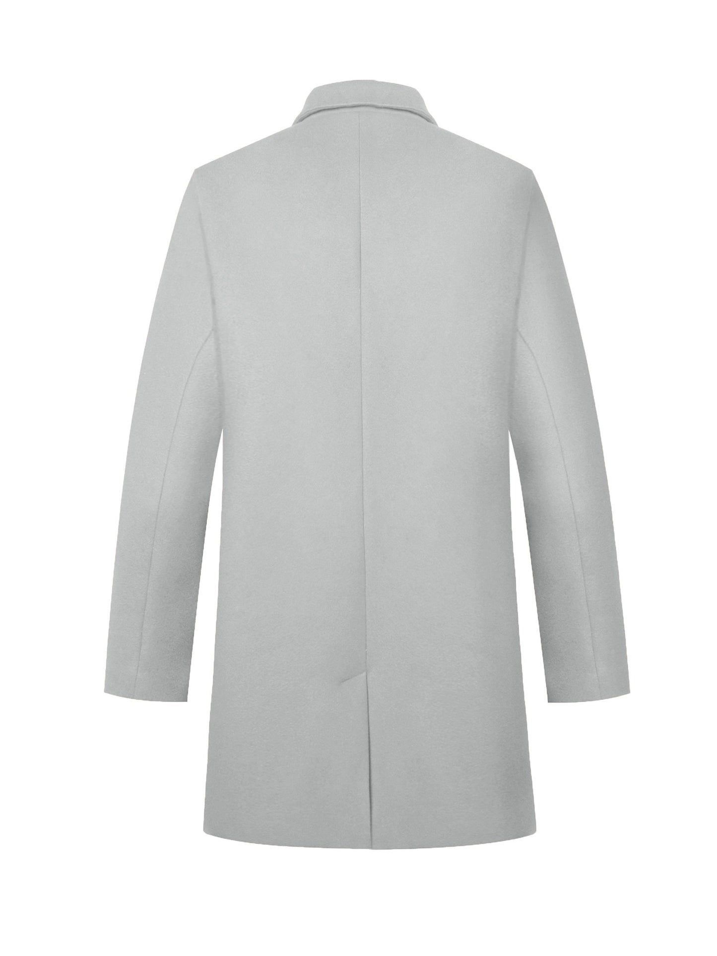 Cole | Elegant enknäppt trenchcoat för herr