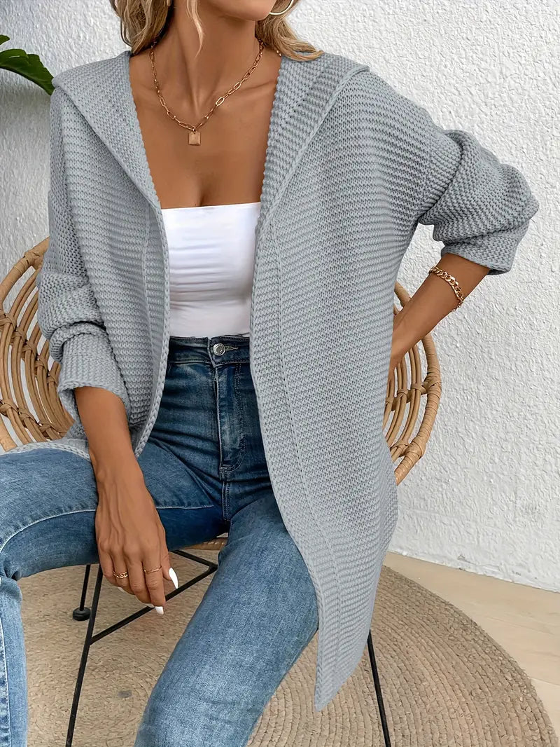 Nami - Mysig och elegant cardigan med huva