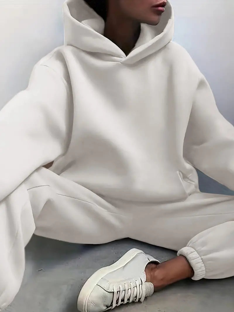 Siff | Hoodie + GRATIS Joggingbyxor – Perfekt Set för Komfort & Stil