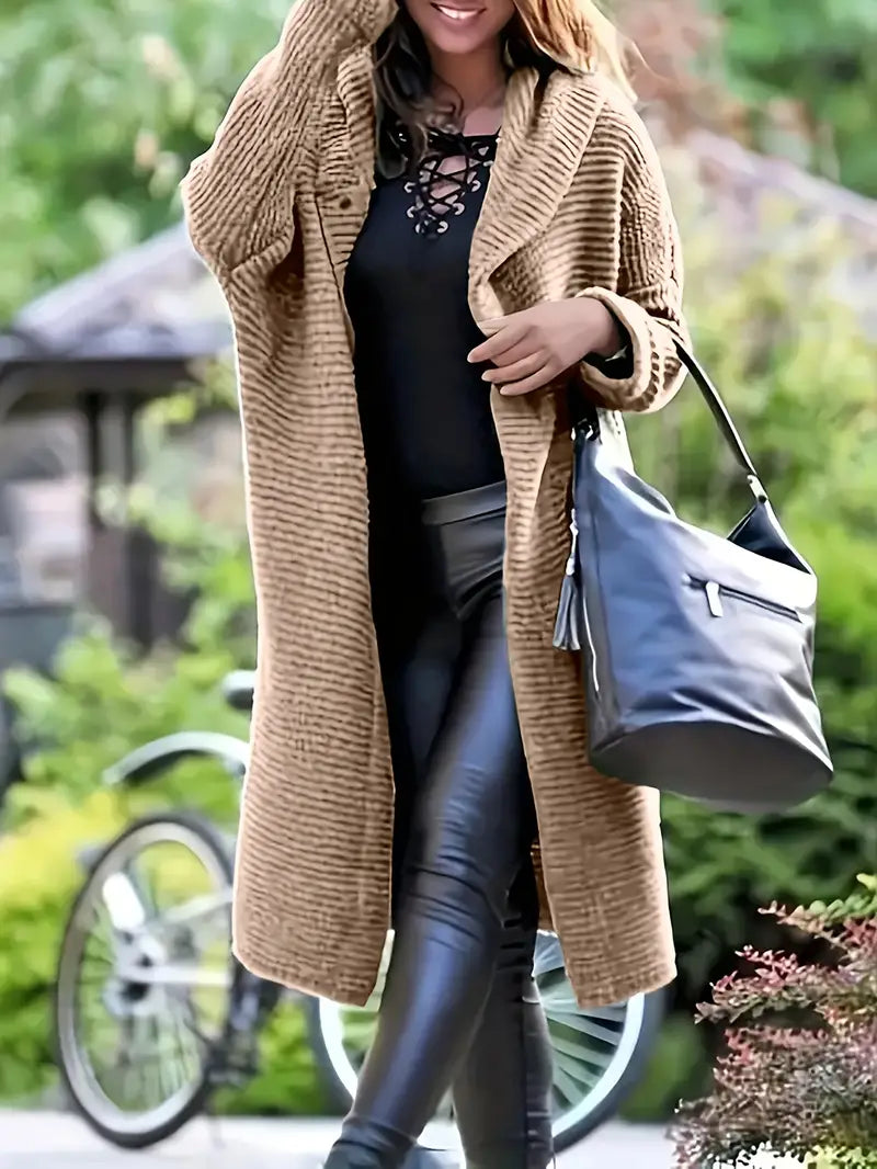 Rea - Robust långärmad cardigan