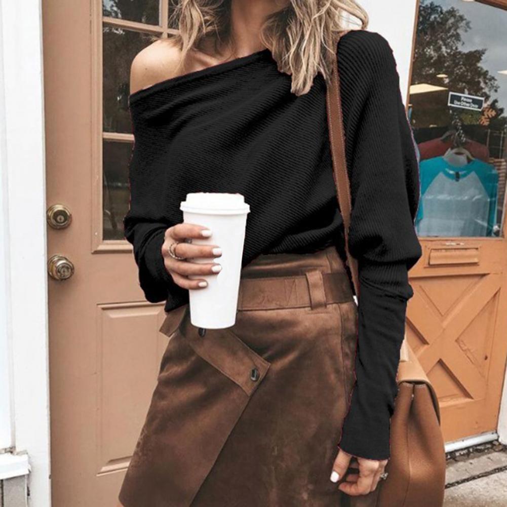 Ulrike | Stickad elegant mjuk blus