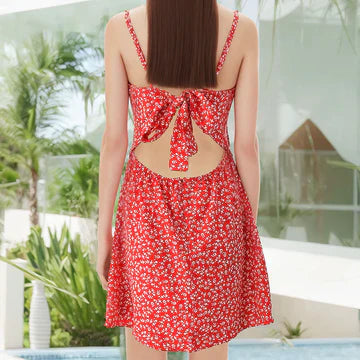 Annabelle - Klänning med blommigt mönster